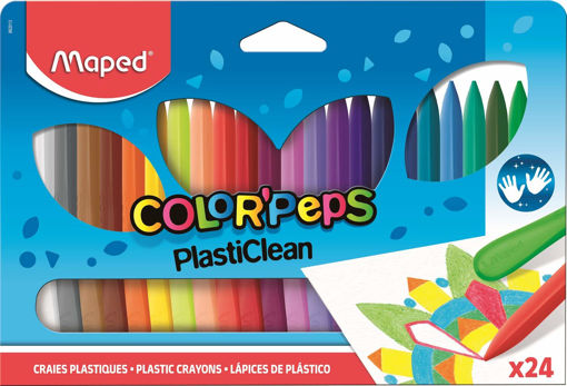 Picture of MAPED CRAYONS PLASTIC X24